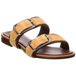 ALEXANDRE BIRMAN Effie Suede Flat Size EU 37.5 / US 7